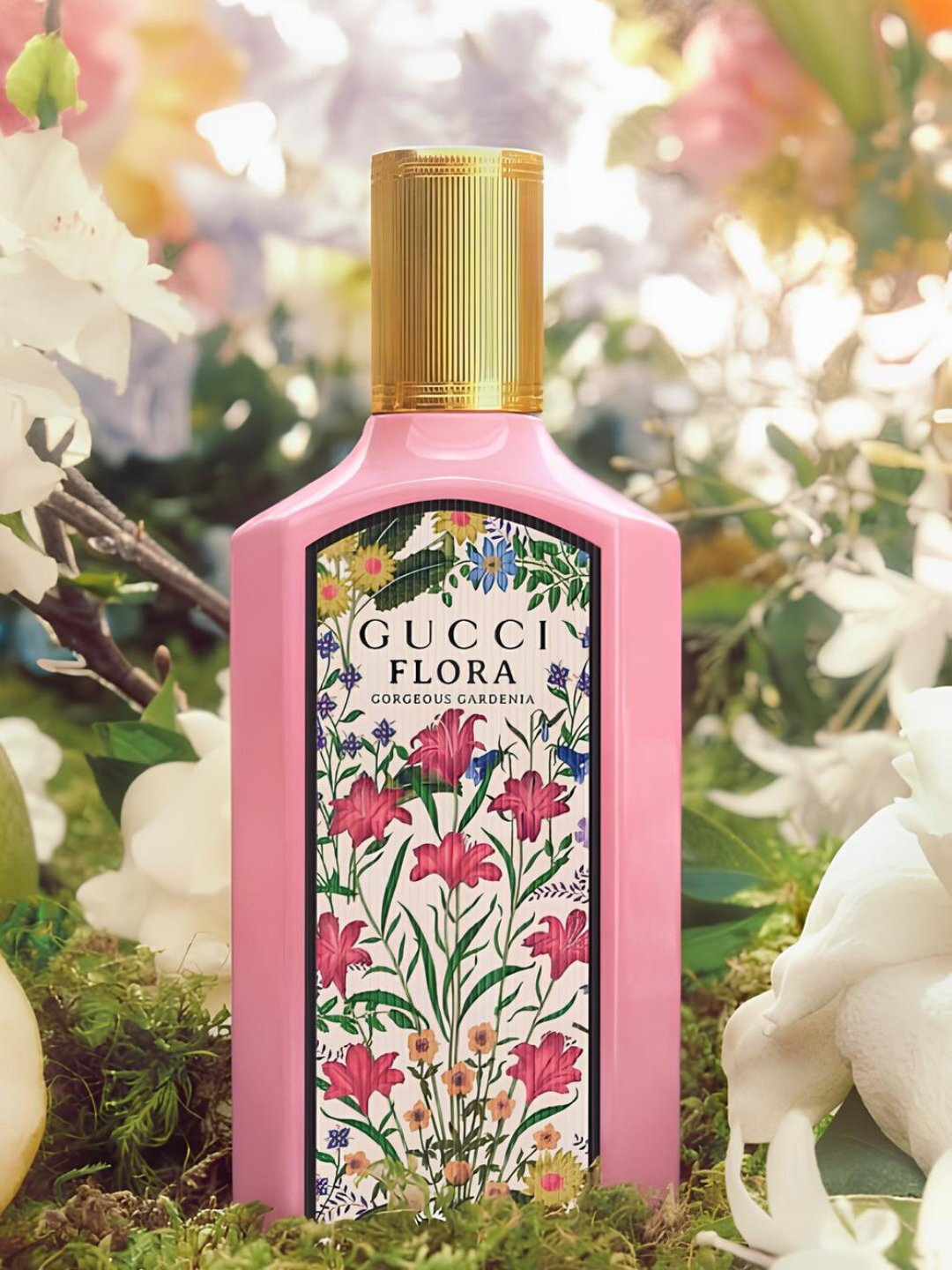 Парфюмированная вода Gucci Flora Gorgeus Gardenia, духи для женщин, 5, 10, 100 мл
