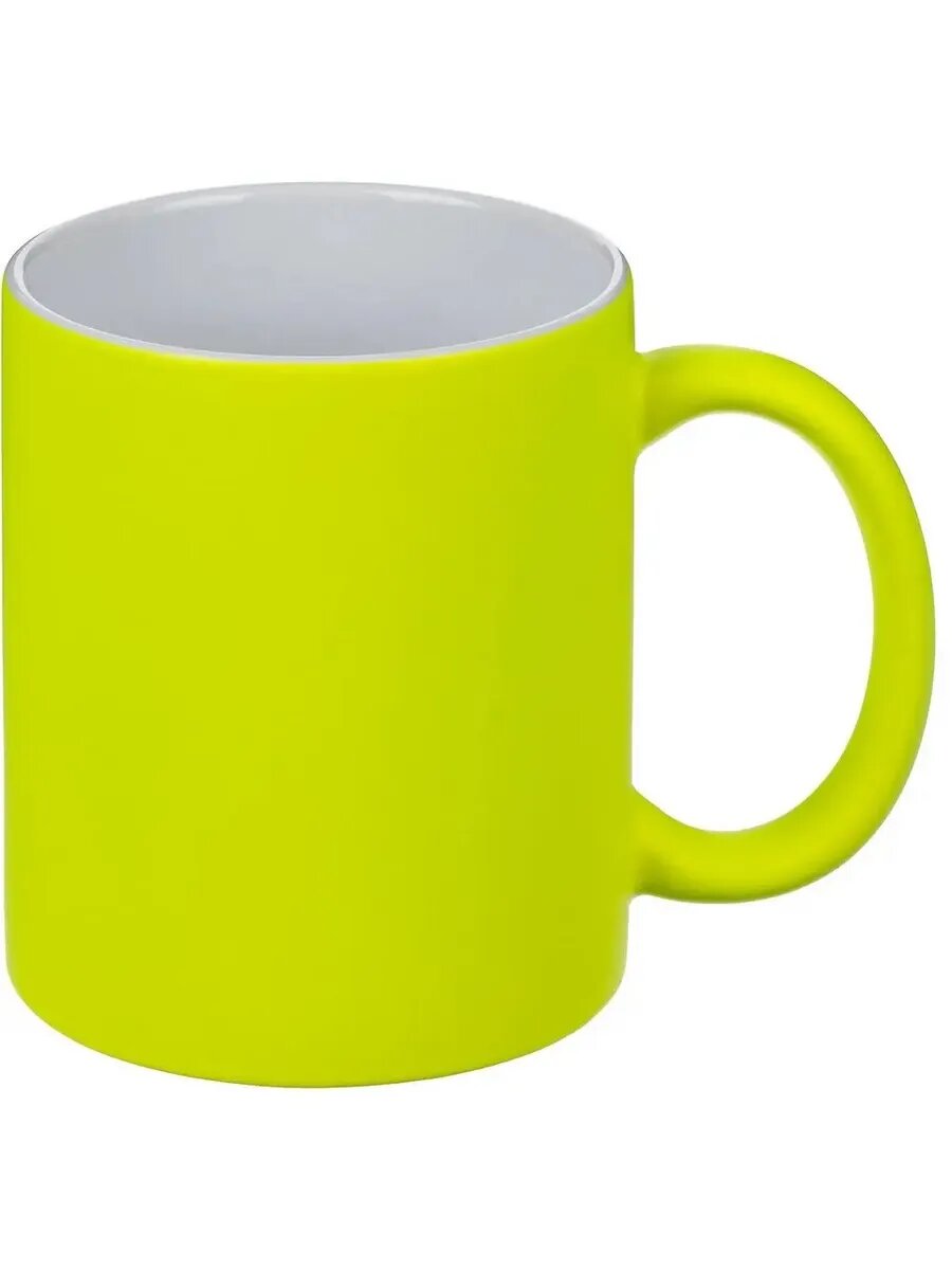 Кружка Colorido желтый неон