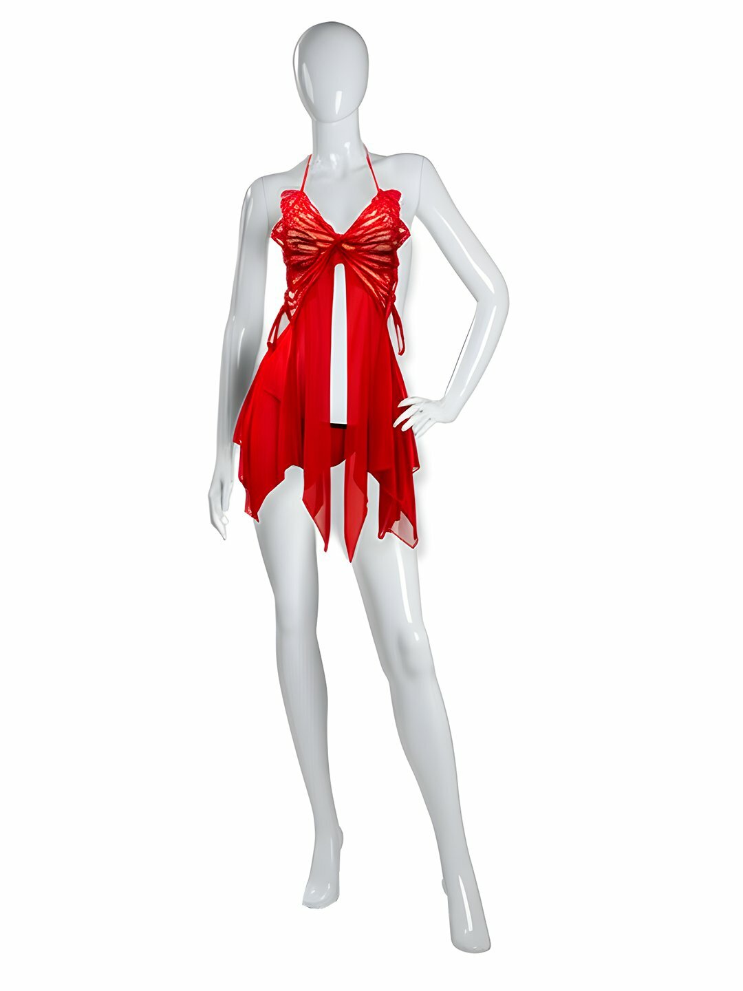 Пижама , размер standart, красный, красный — фото 1