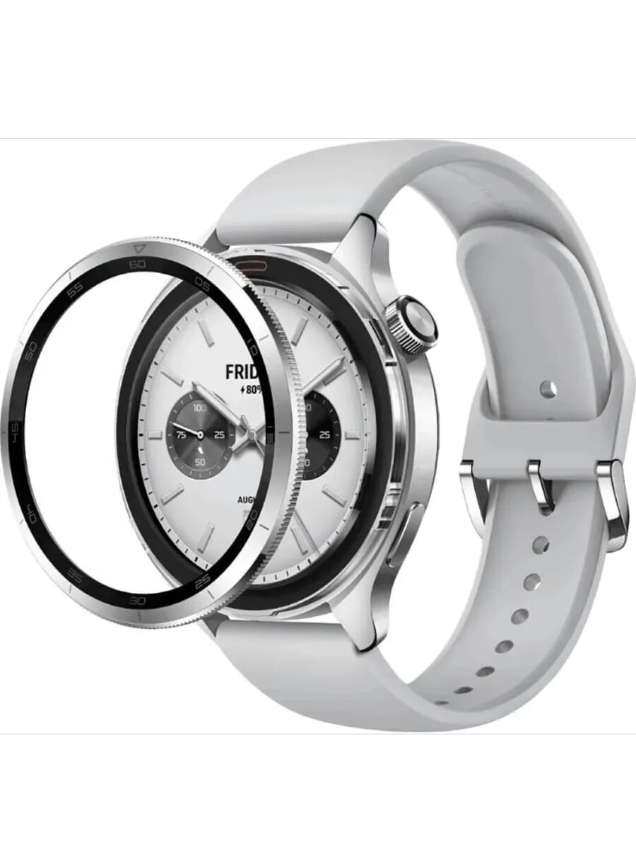 Смарт-часы Watch S4 47мм 1.43" AMOLED Серебристый — фото 1