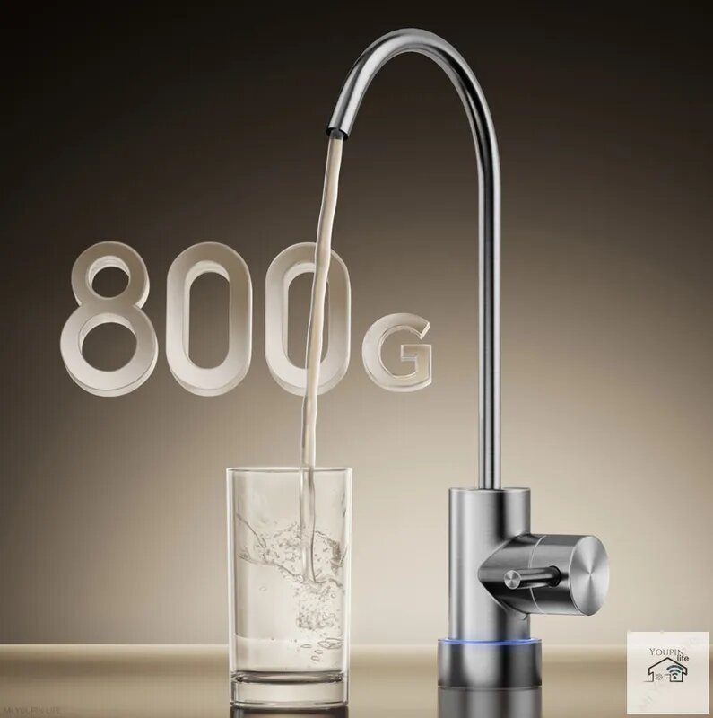 Изображение Умный фильтр для воды Xiaomi Mijia Water Purifier N1 800G 2000ml/мин MR872 (Mihome APP), Белый