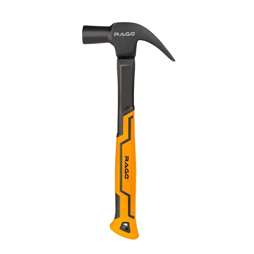 Молоток-гвоздодер Rage by Vira 560 г фибергласовая ручка (900225) Rage by Vira 900225