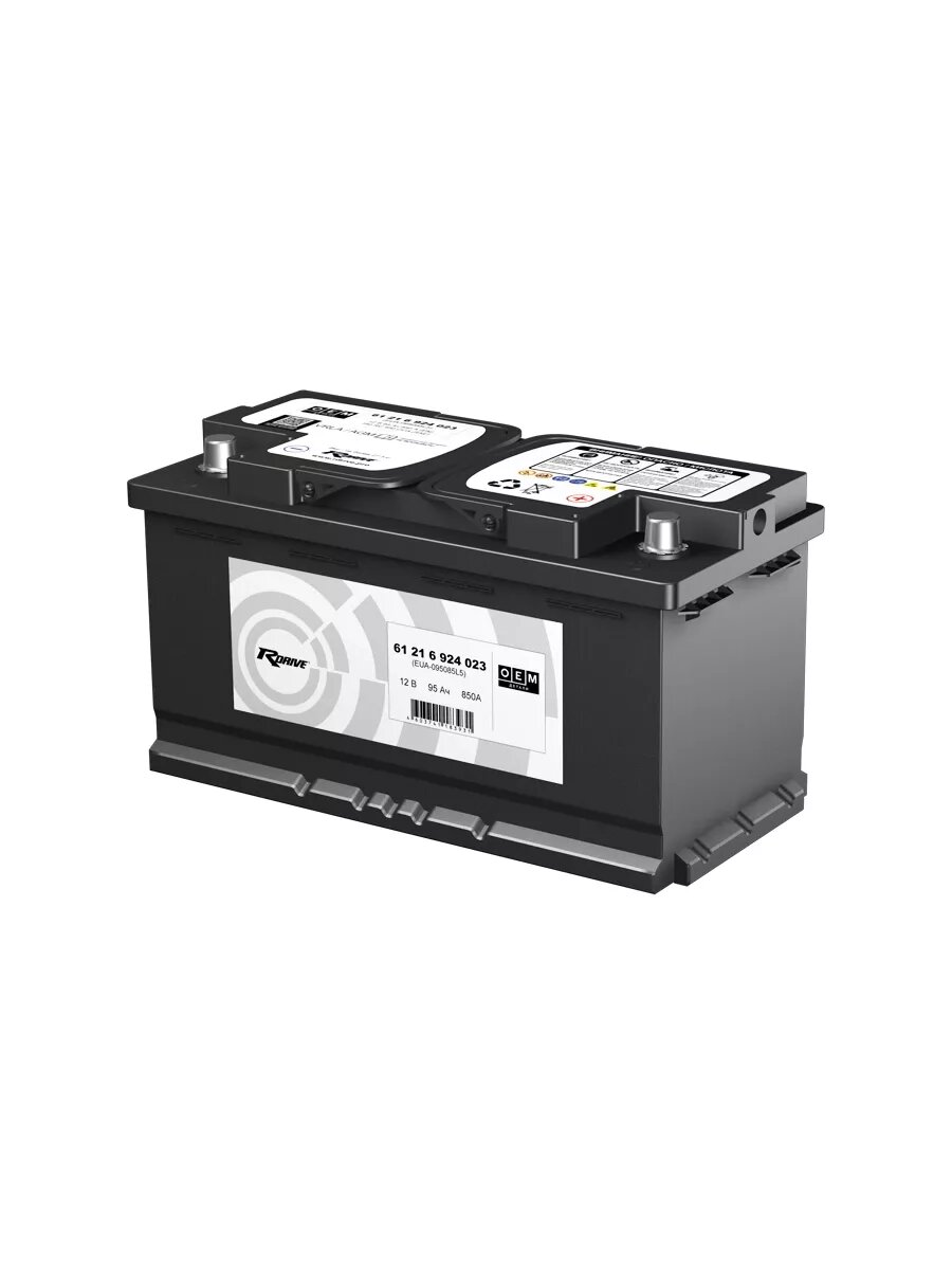 Аккумулятор RDRIVE AGM 61 21 6 924 023 12V 95Ач обр. пол.