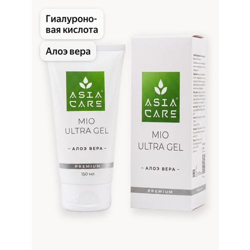 фото Гель для микротоковых процедур с гиалуроновой кислотой и алоэ вера asiacare, 150 мл