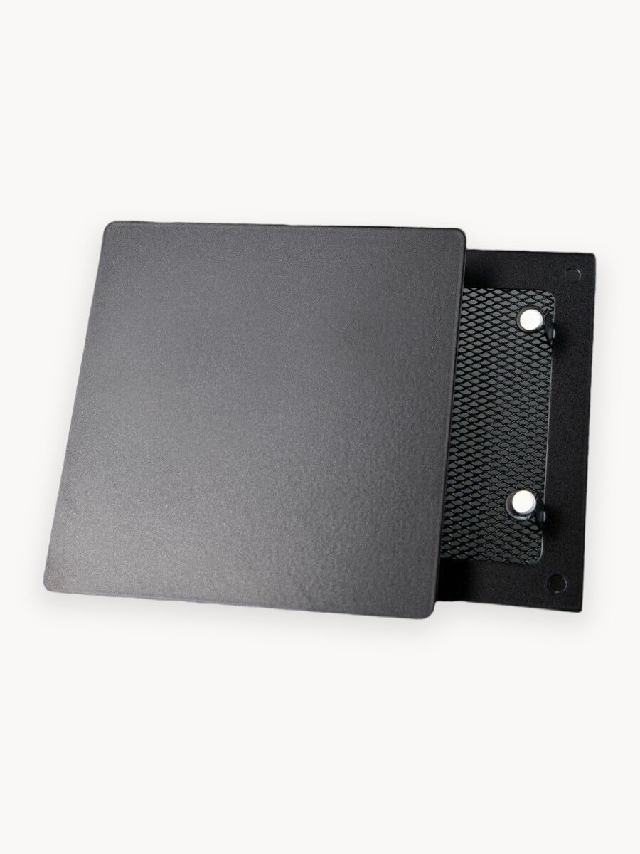 Решетка вентиляционная 200х200 для D160 металлическая Родфер