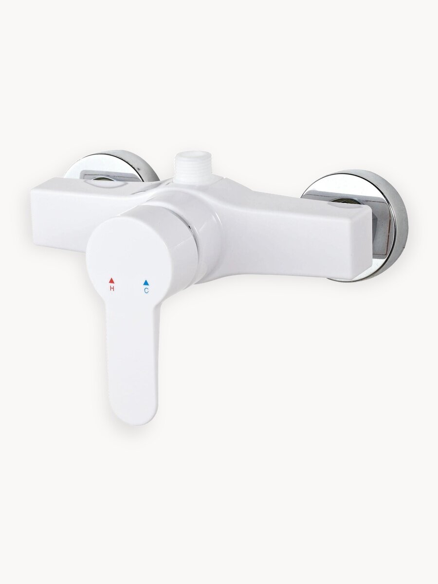 Смеситель для душа с переключателем, РМС PL5-003, пластик ABS, гарантия