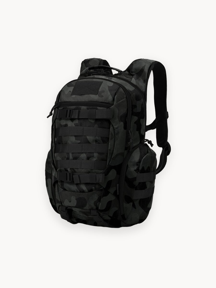 Рюкзак Snoburg "SN9004", мужской, камуфляжный, анатомический, 35 л, 0.75 кг