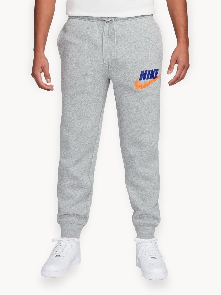 Брюки спортивные NIKE Club, размер M INT, серый