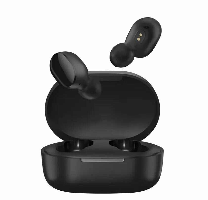 Redmi Наушники беспроводные с микрофоном Xiaomi Redmi AirDots 2, microUSB, черный
