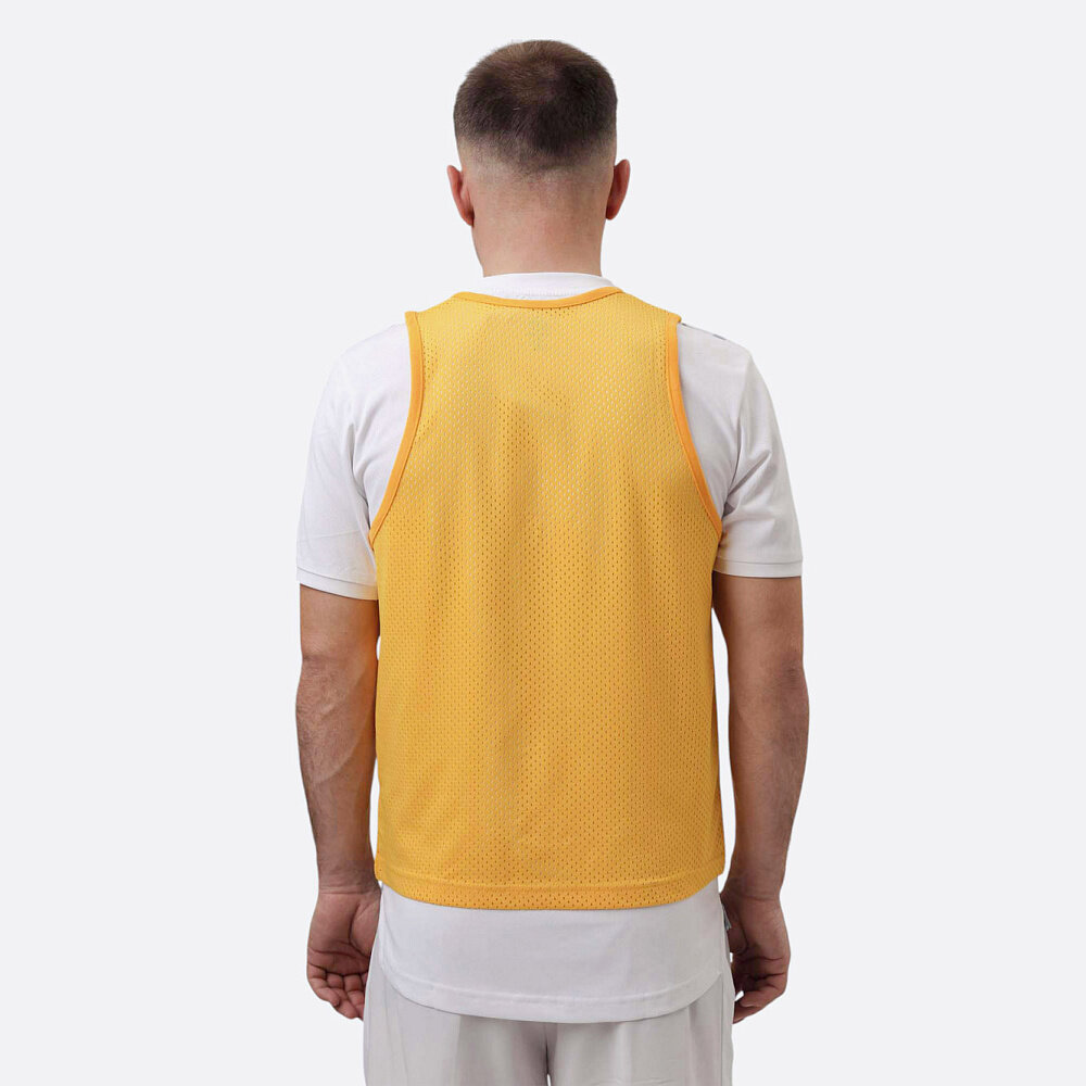 Манишка футбольная Van Mich Sports Bib, полиэстер, мужская, желтая - IND0524-719(L) — фото 1