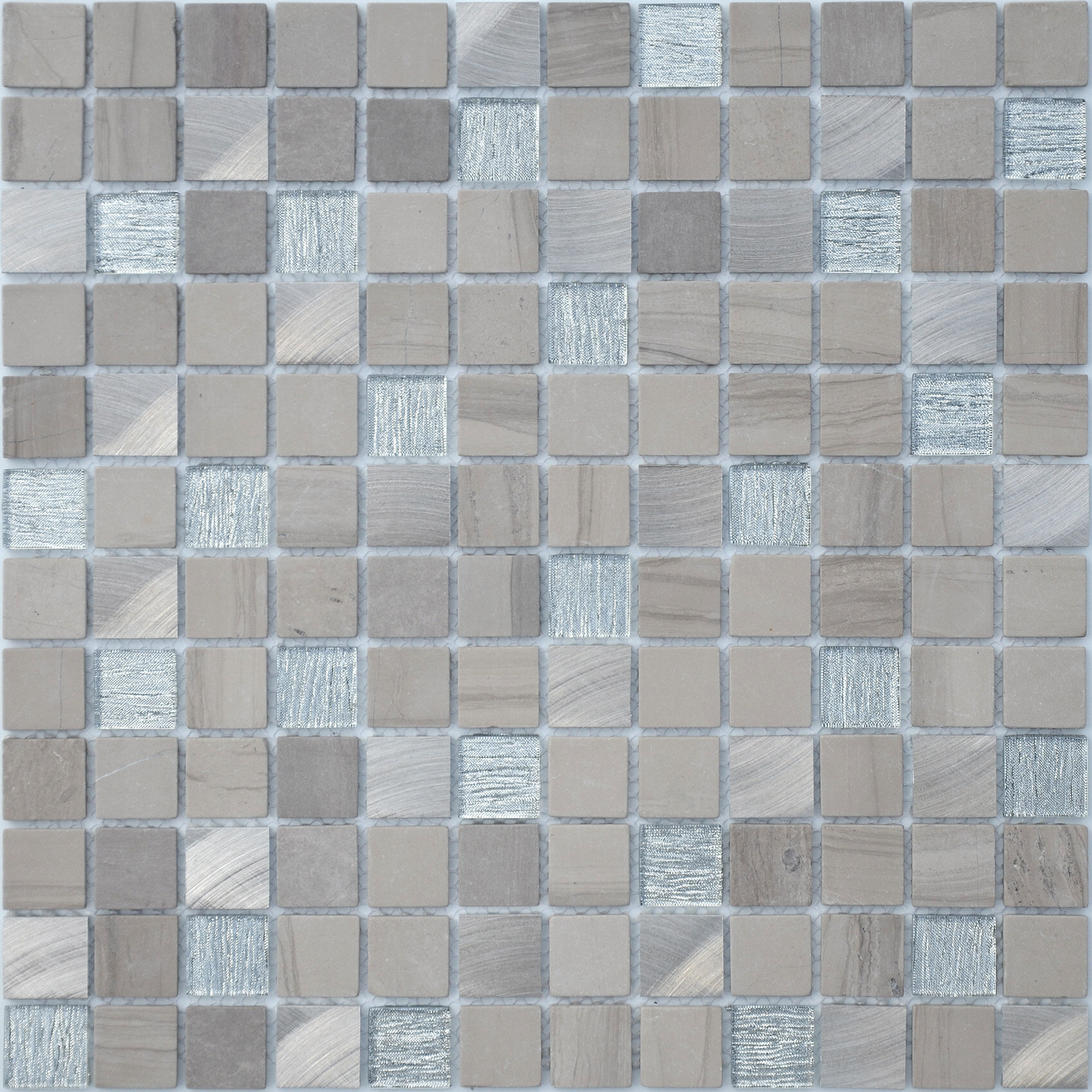 Мозаика LeeDo: Grey Velvet 298х298x04 см (чип 23x23x4 мм)