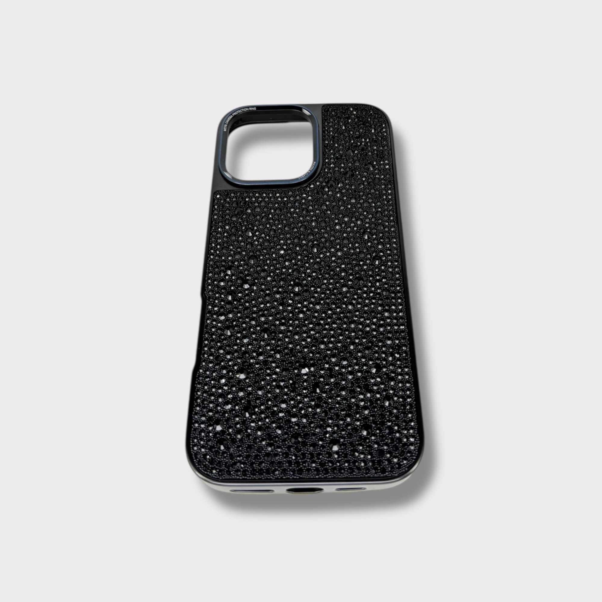 Чехол оригинал Puloka Swarovski, для iPhone 15 Pro Max, бархат внутри — фото 1