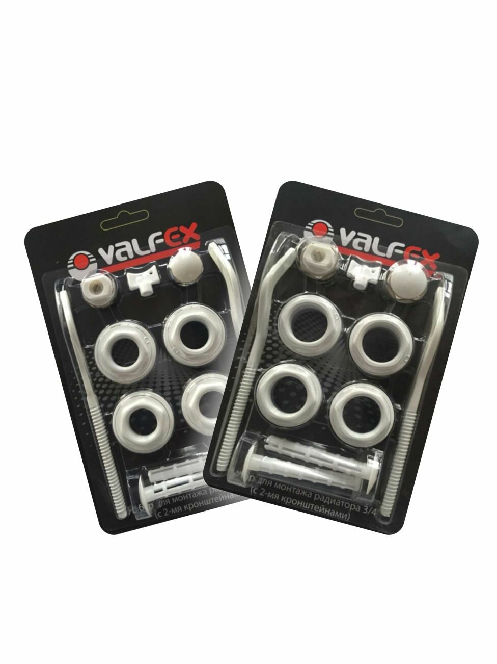 Комплект для монтажа радиаторов с 2-мя кронштейнами 1/2" VALFEX — фото 1