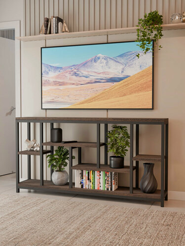 Изображение товара Тумба Landloft "Крофт" Лофт, модульная, ЛДСП, цвет венге винтаж