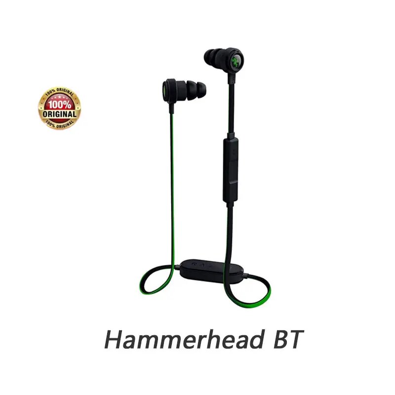 Наушники Razer HAMMERHEAD с активным шумоподавлением, портативные наушники-вкладыши для игр, отличное шумоподавление, black