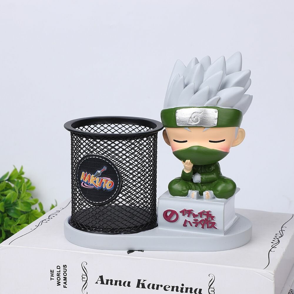 Подставка для ручек "Наруто" (Какаши) - подарок детям!