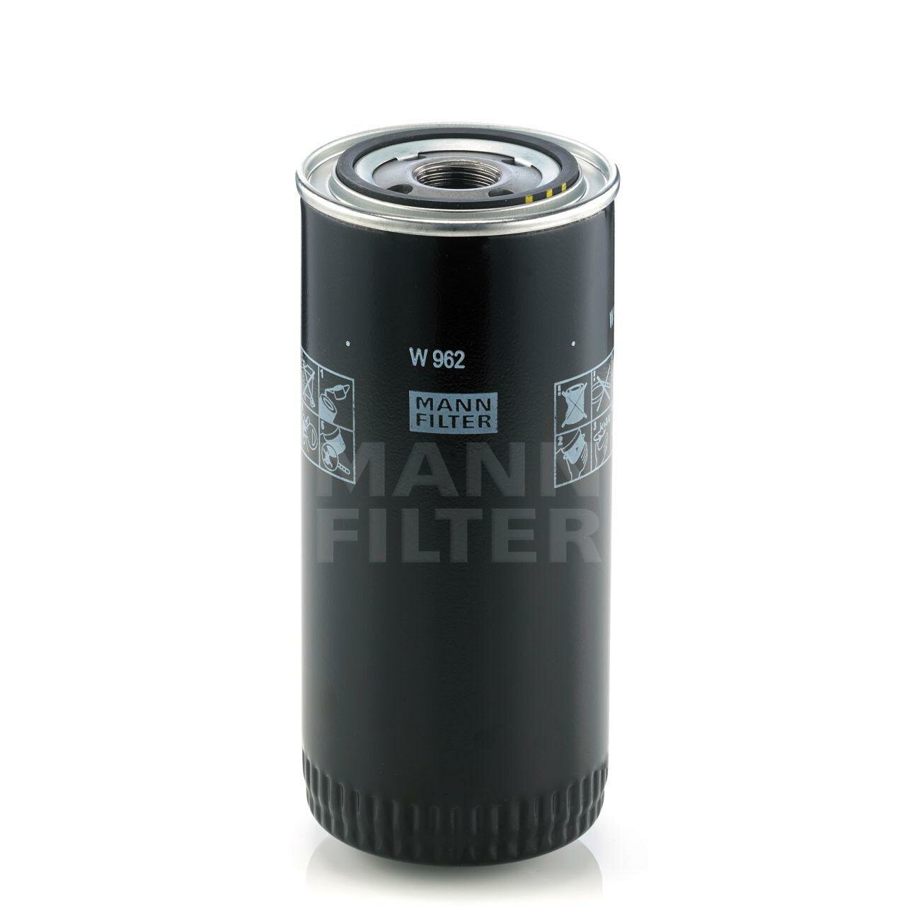 Фильтр масляный для автомобилей MANN FILTER W962 (запчасти и расходники)