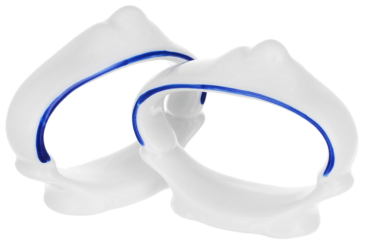 Кольцо для салфеток; "Bernadotte", декор "Гуси", Thun/ БТФ0337