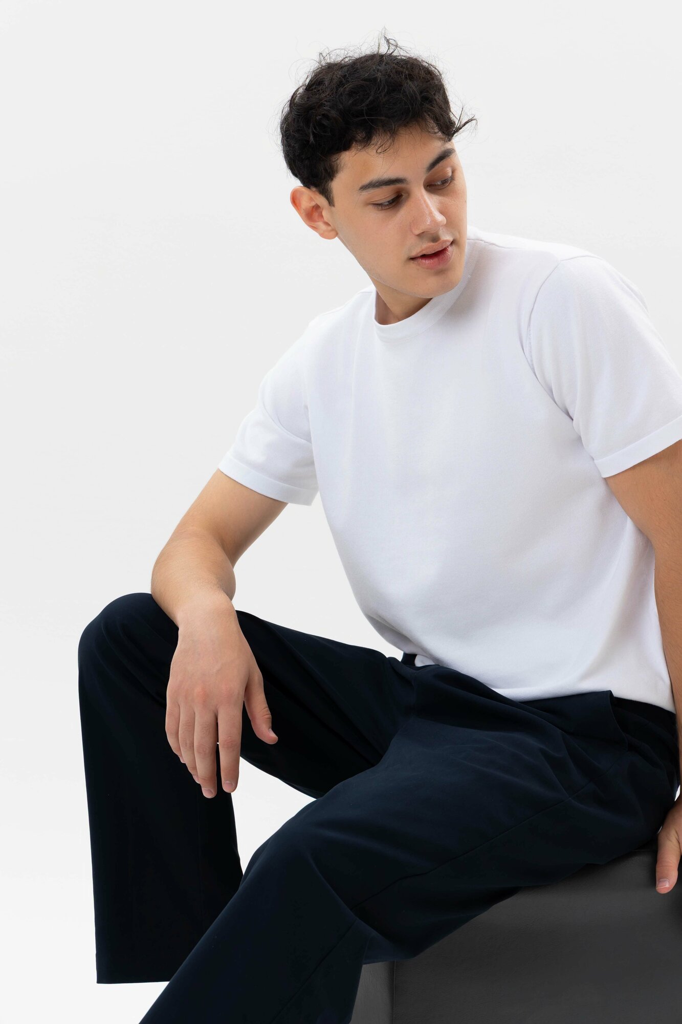 Брюки классические TERRA PRO TERRA PRO, размер 30, navy — фото 1