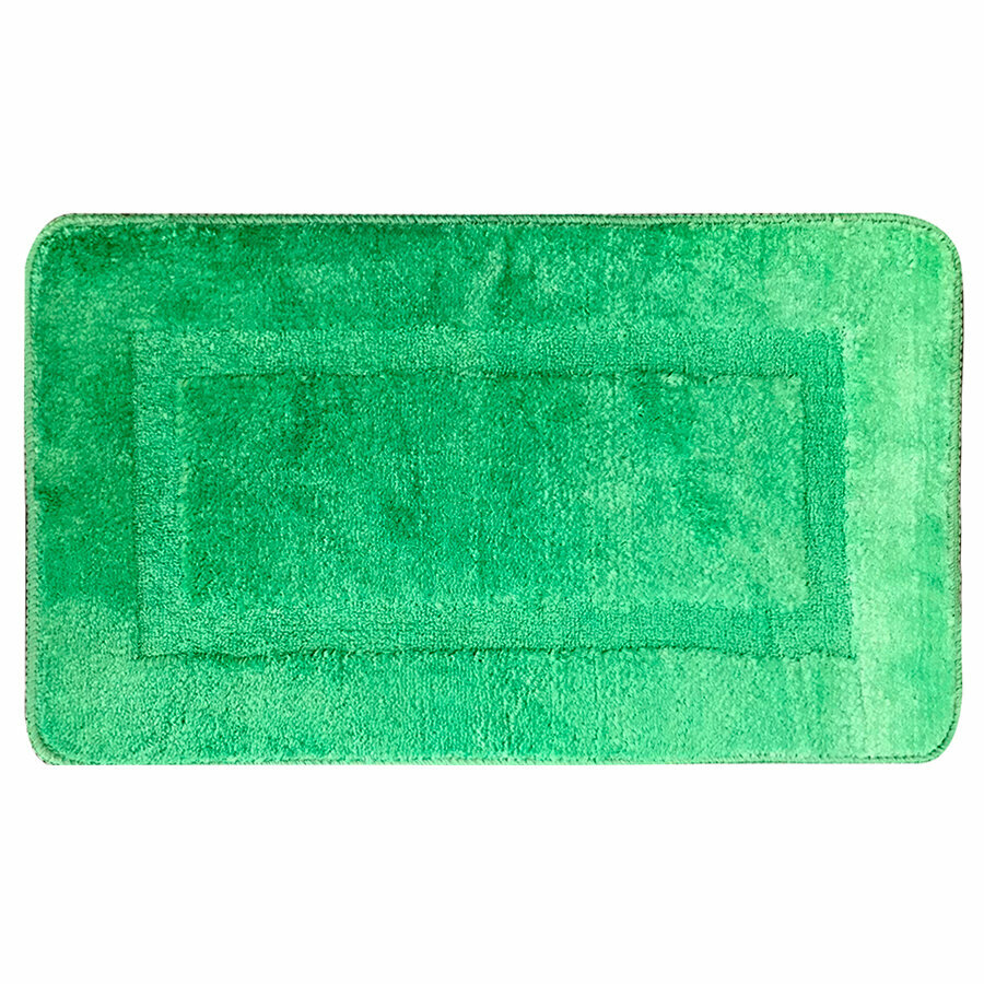 Коврик МК 45х75 см Моно (зеленый)