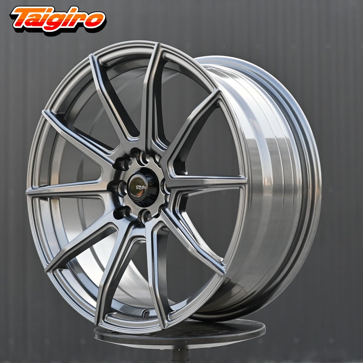 Комплект дисков R17 Taigiro Spider 7.5J ET40 4*100/114.3 (DX22) Графит