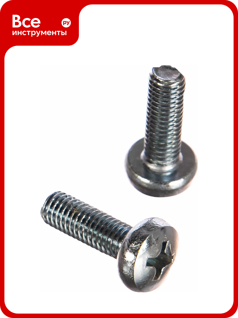 Винт с полуцилиндрической головкой Метизный двор 5x16 DIN 7985 100 шт. 4607159067173