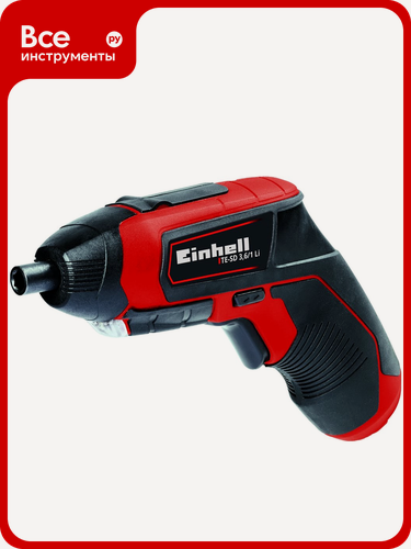 Изображение товара Аккумуляторная отвертка Einhell 3,6 Li 4513501, для профессионалов, с реверсом и подсветкой, щеточный, угловой корпус