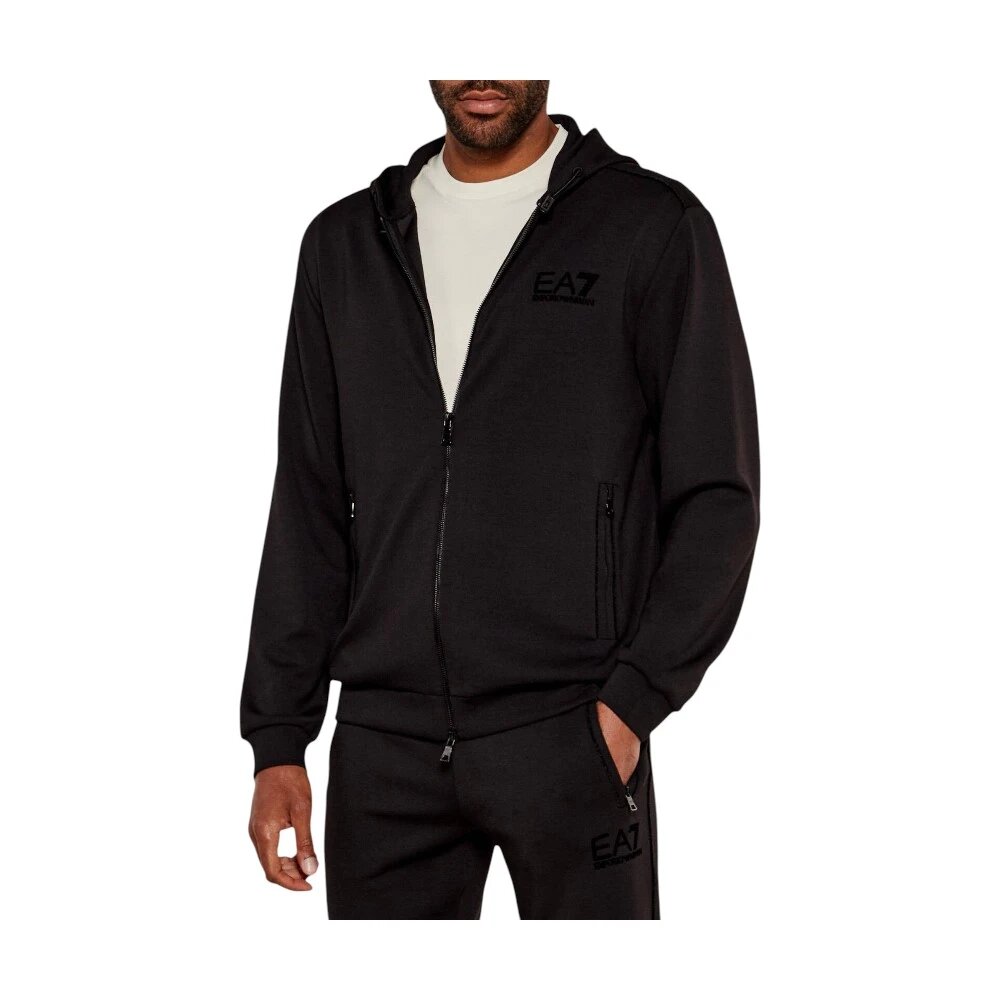 Толстовка EA7 EMPORIO ARMANI, размер XL, , черный