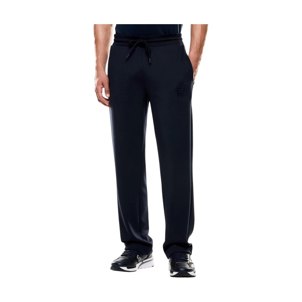 Брюки EA7 EMPORIO ARMANI, размер 3XL, синий