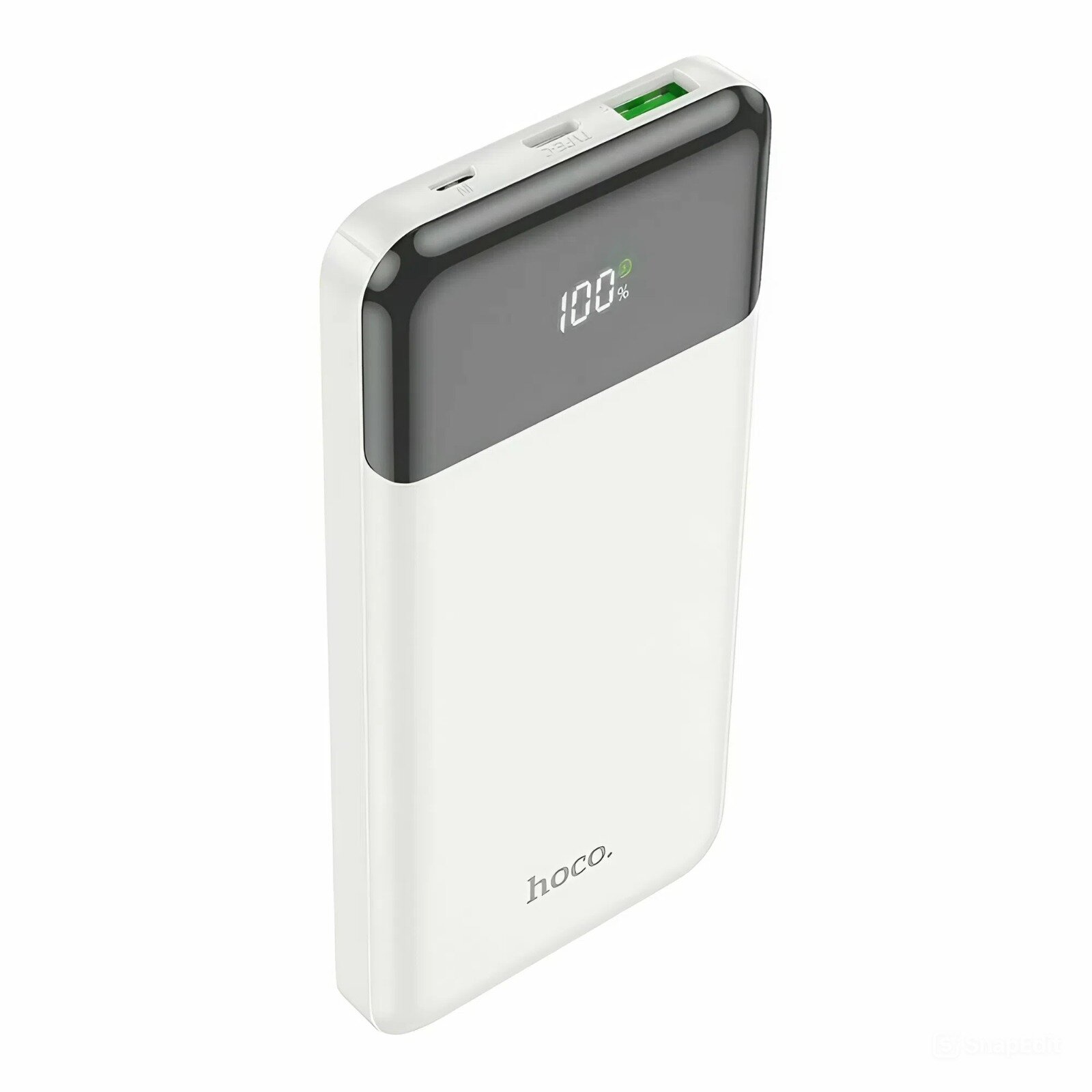 Внешний аккумулятор Hoco J102, 10000mAh, QC 3.0, USB Type-C, белый