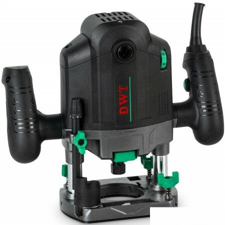 Вертикальный фрезер DWT OFP12-08V 1200 Вт фрезы 8 мм рабочий ход: 55 мм