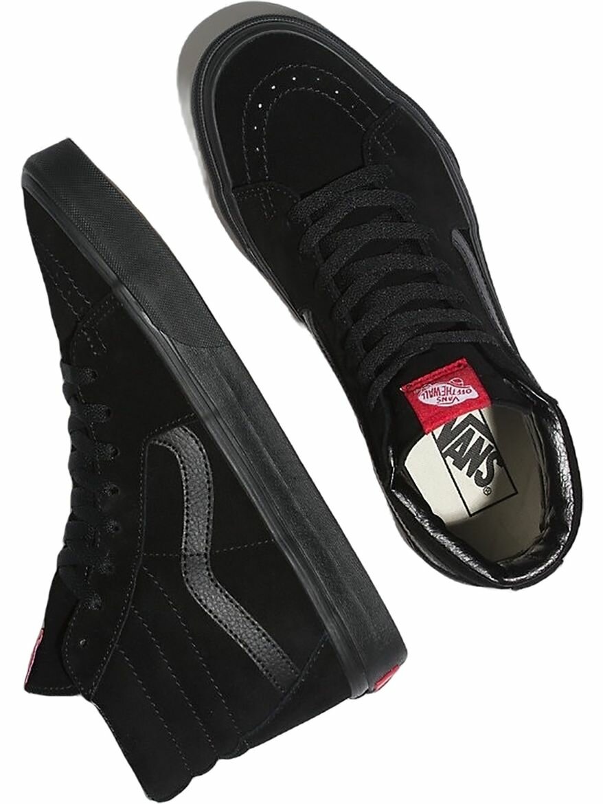 Кеды VANS UA SK8-HI, полнота F, размер 95, черный — фото 1