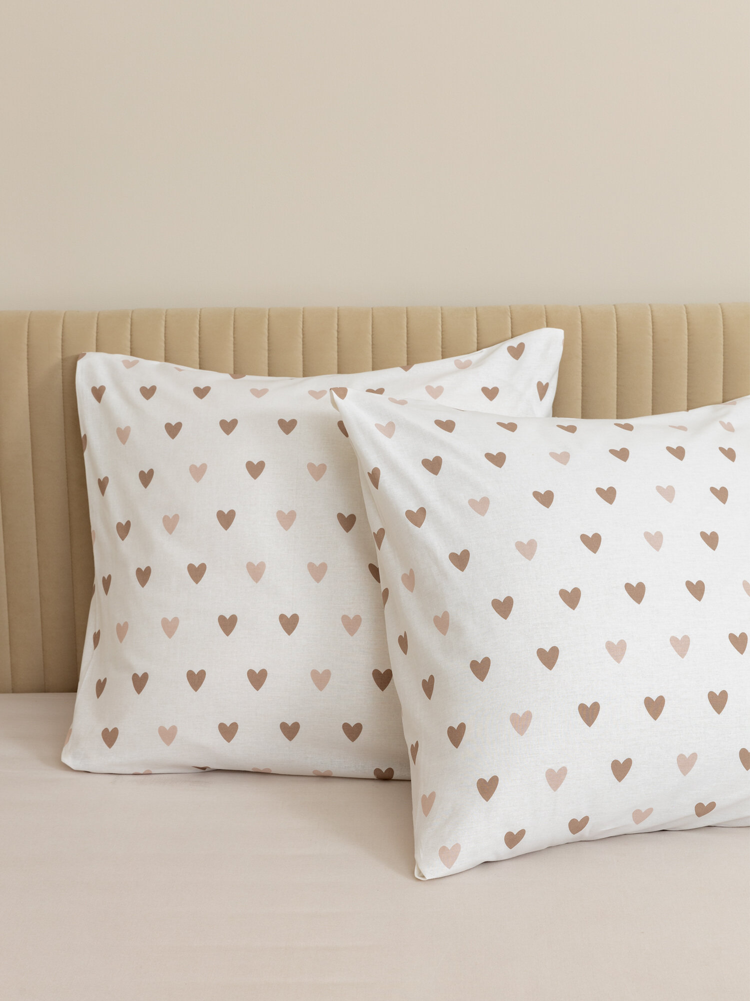 Cozy Home  Комплект наволочек  Поплин 70х70  2 шт    Amore mio brown