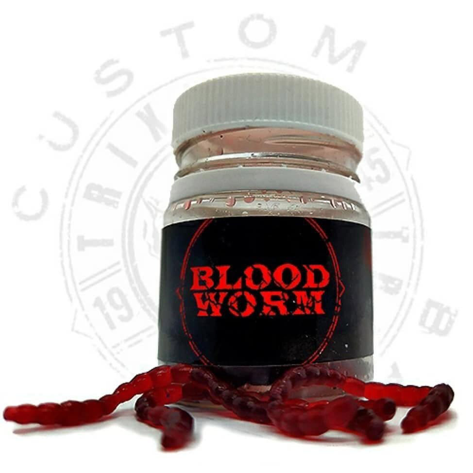 Искусственный мотыль для рыбалки