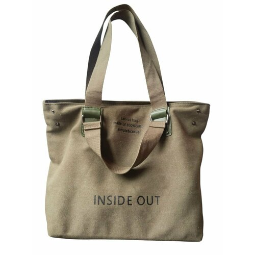 Сумка тоут URBN, фактура зернистая, матовая, черный