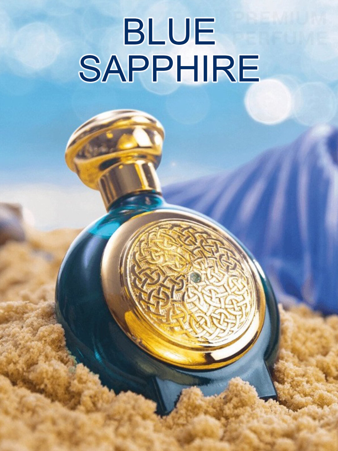 Элитный аромат Boadicea the Victorious Blue Sapphire с нотами цитрусов и цветочных акцентов