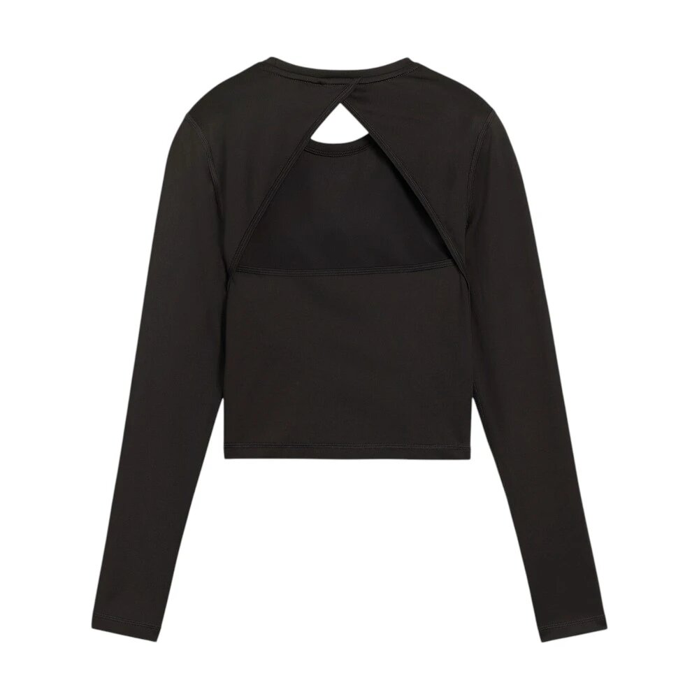 Лонгслив PUMA, размер L, , черный — фото 1