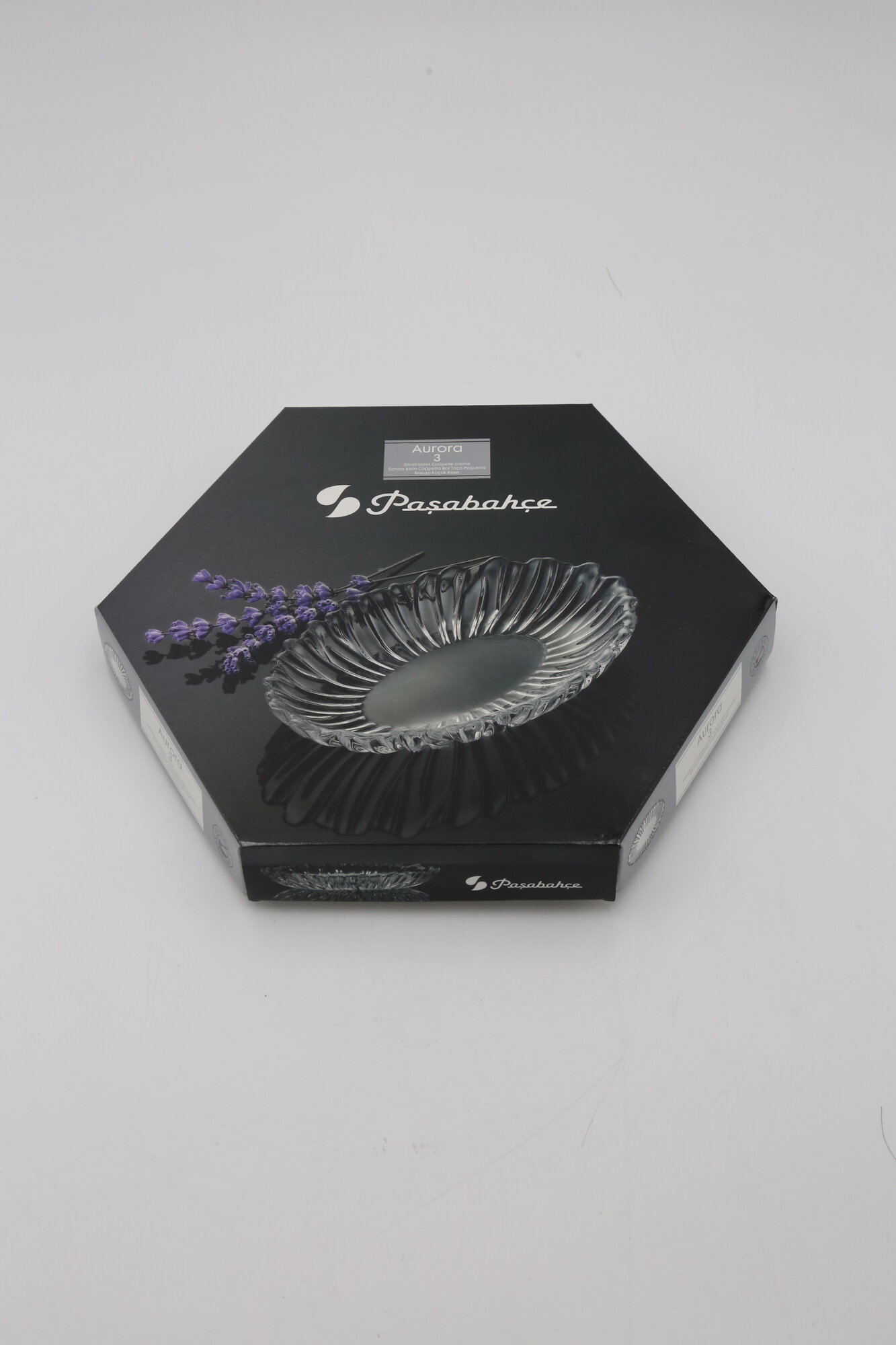 Блюдо PASABAHCE AURORA 10545 99х155мм 3шт 3х8 1112342