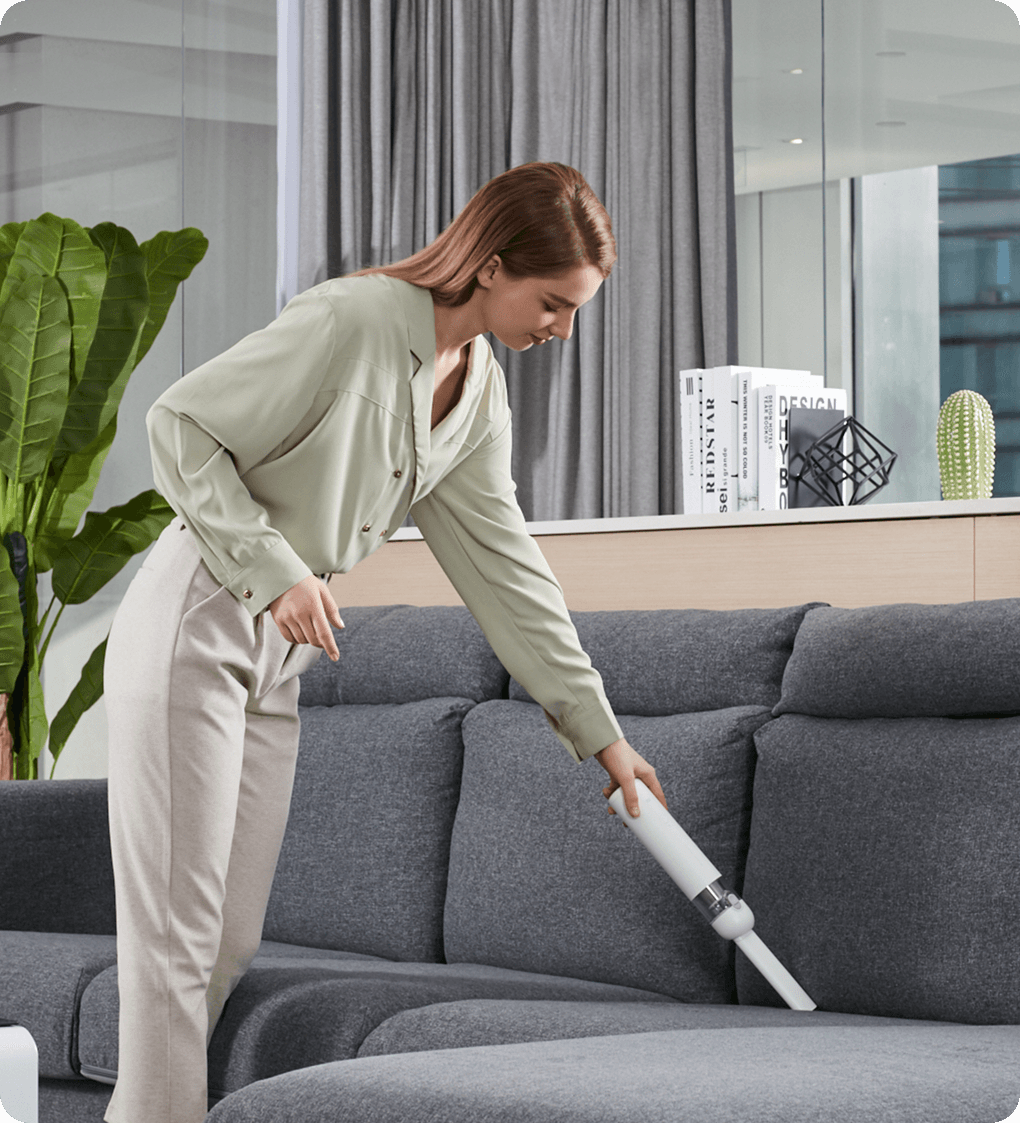 Пылесос Mi Vacuum Cleaner Mini EU White, беспроводной, белый
