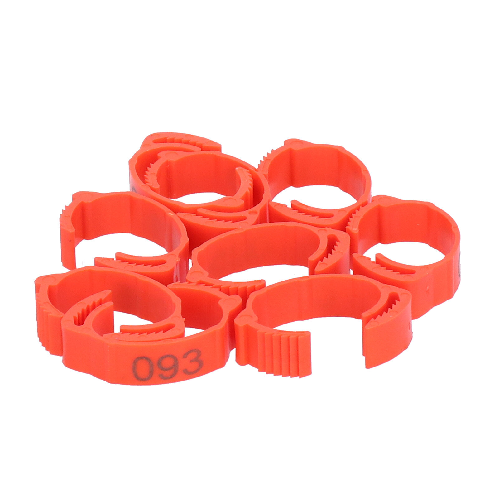 100 шт./пакет, ленты для ног птицы, кольца для ног с номерами 01100 для поставок курицы, утки, гуся