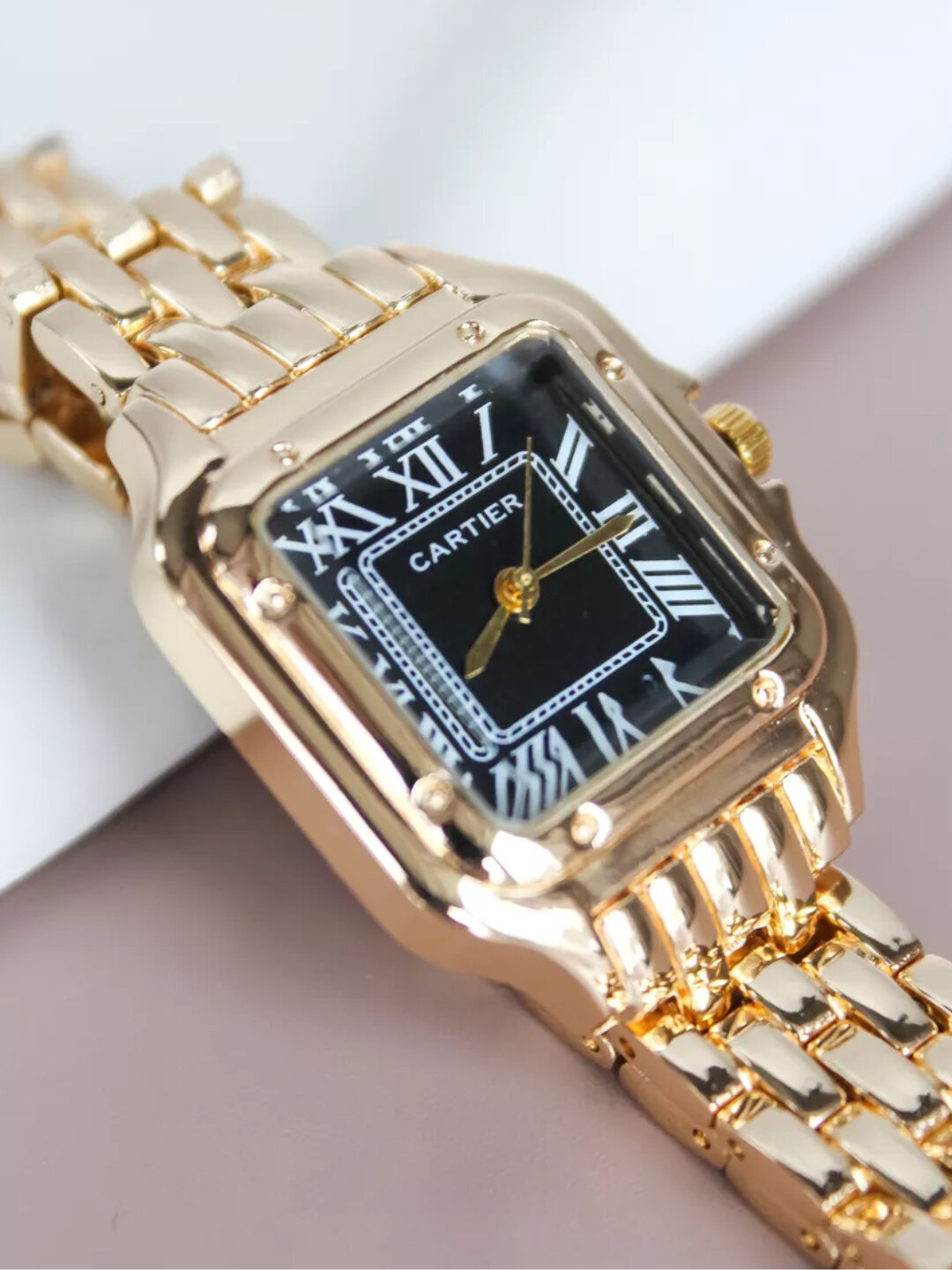 Наручные часы Cartier Классика, хром