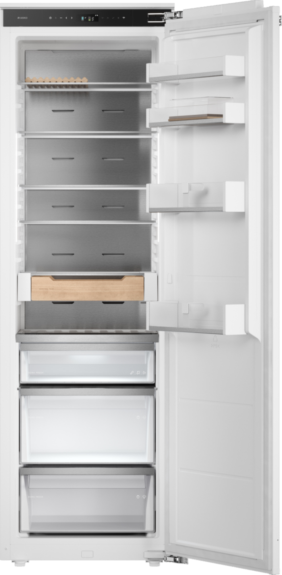 Встраиваемый однокамерный холодильник Asko RBR576DNC1, cзоной Dura Fresh