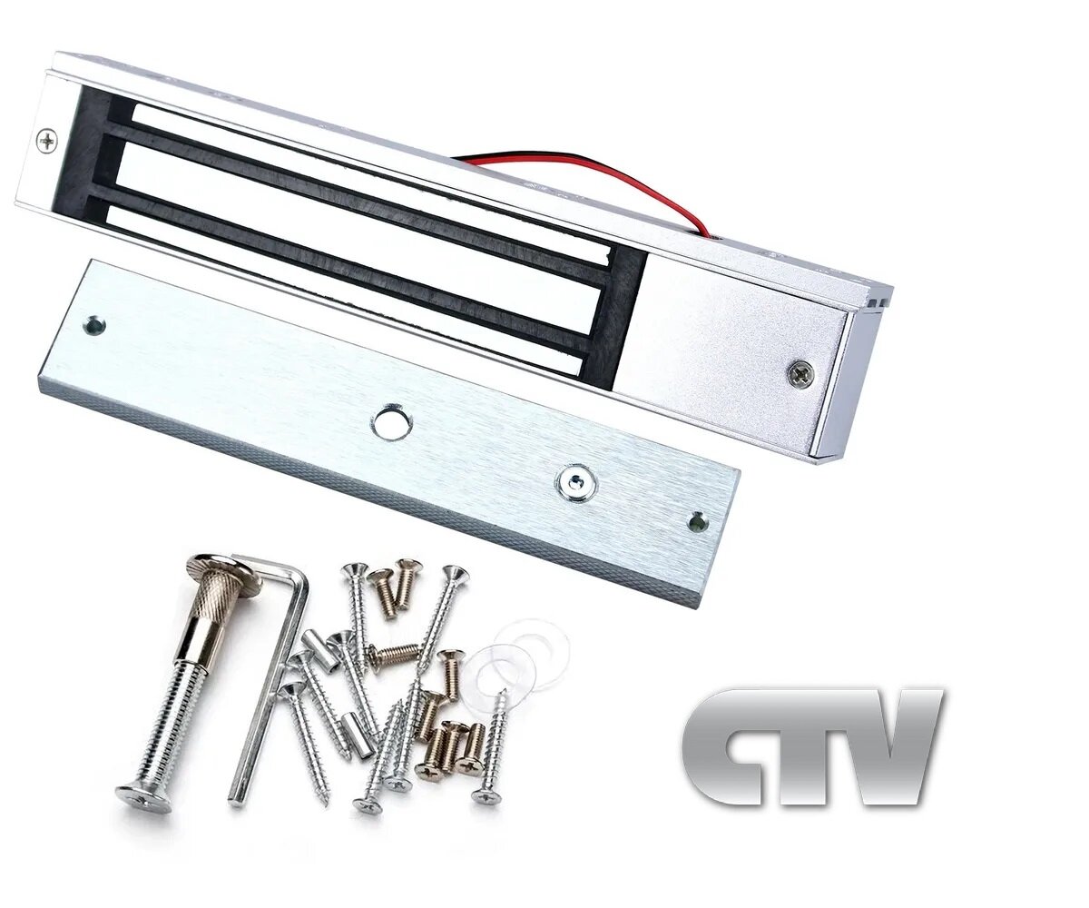 Электромагнитный замок CTV Lock-M280, с усилием удержания 280кг