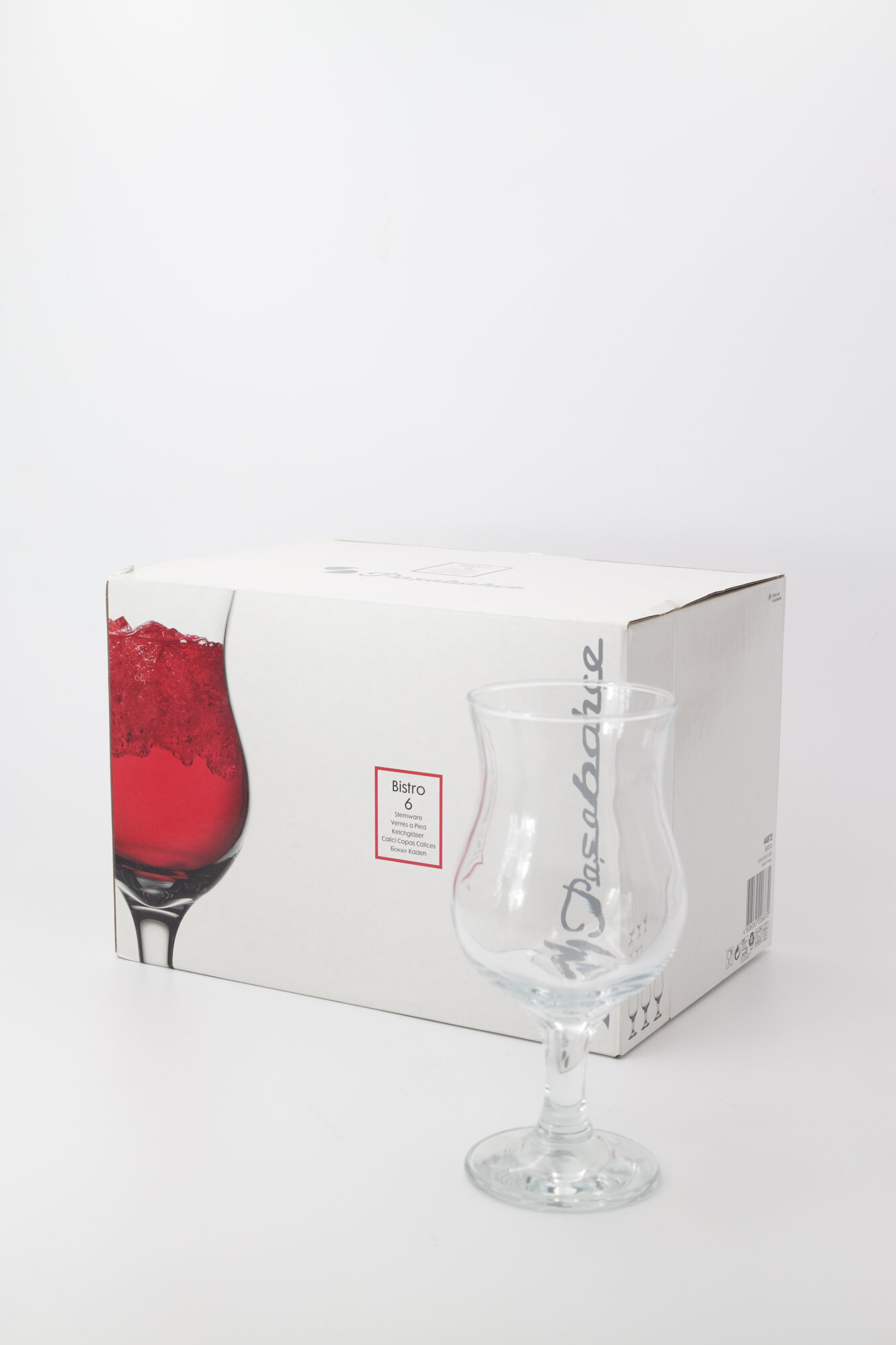 Бокал PASABAHCE бистро 44872 380мл 6шт 6х4 614920 — фото 1