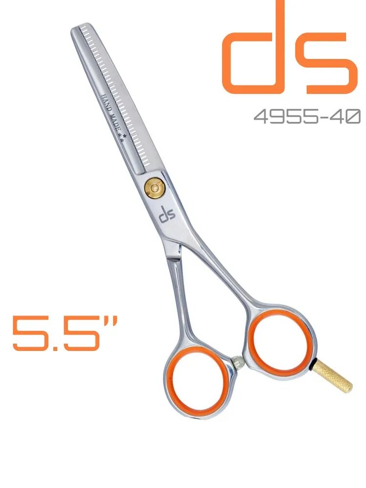 Ножницы парикмахерские 5.5 DS 4955-40 филировочные профессиональные для стрижки