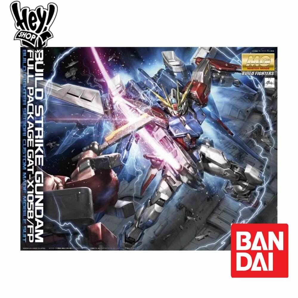 Конструктор Bandai MG Build Strike Gundam /