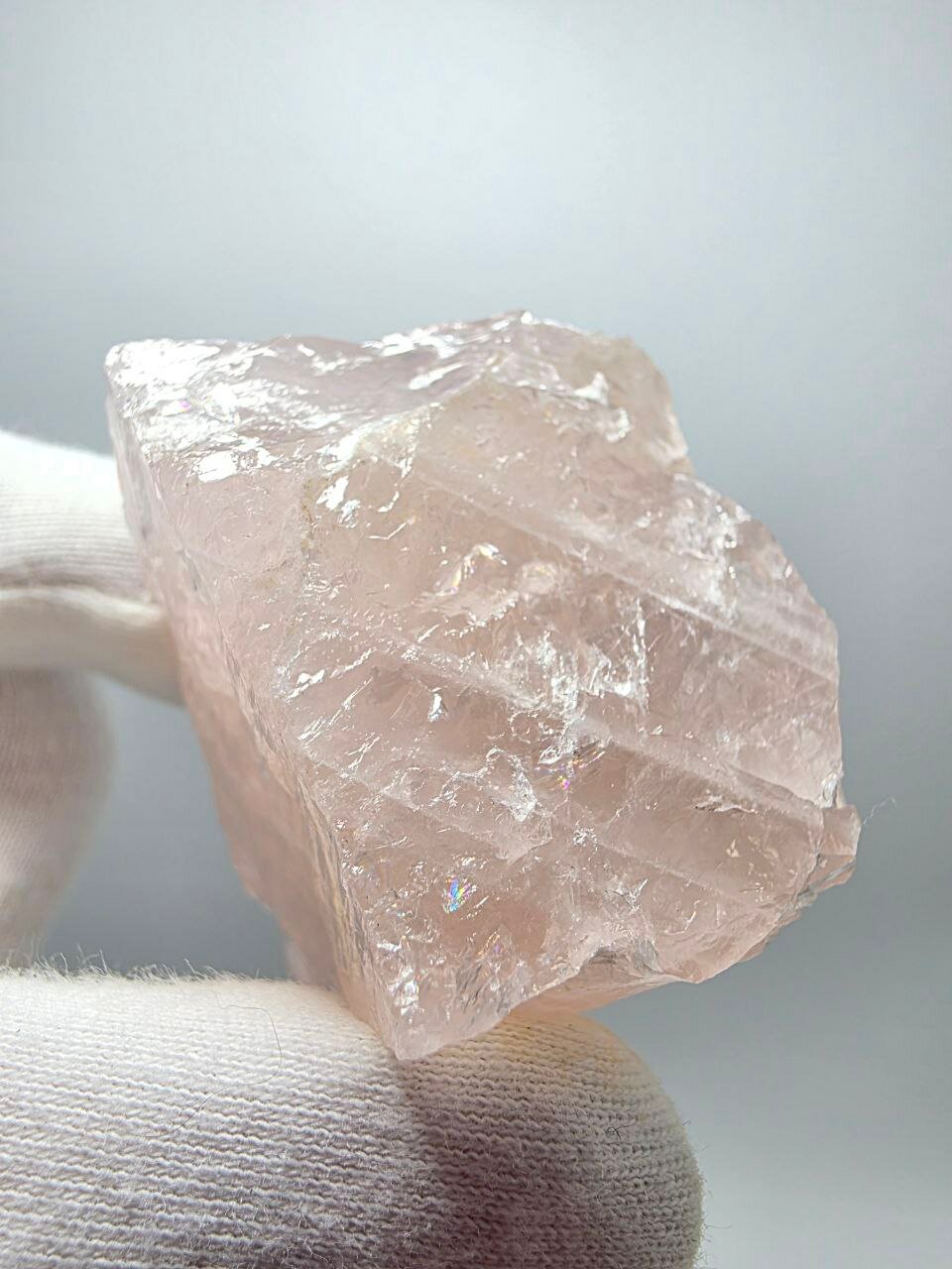 Розовый кварц 44 мм, 97 г — фото 1