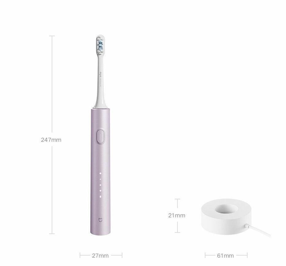 Электрическая зубная щётка Xiaomi Mijia Toothbrush T302 (MES608), синий