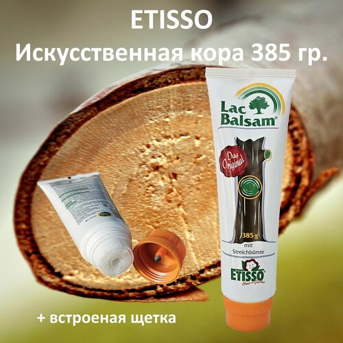 фото Средство etisso laс balsam (этиссо лак-бальзам) искусственная кора для заживления и стерилизации ран деревьев, 385 г
