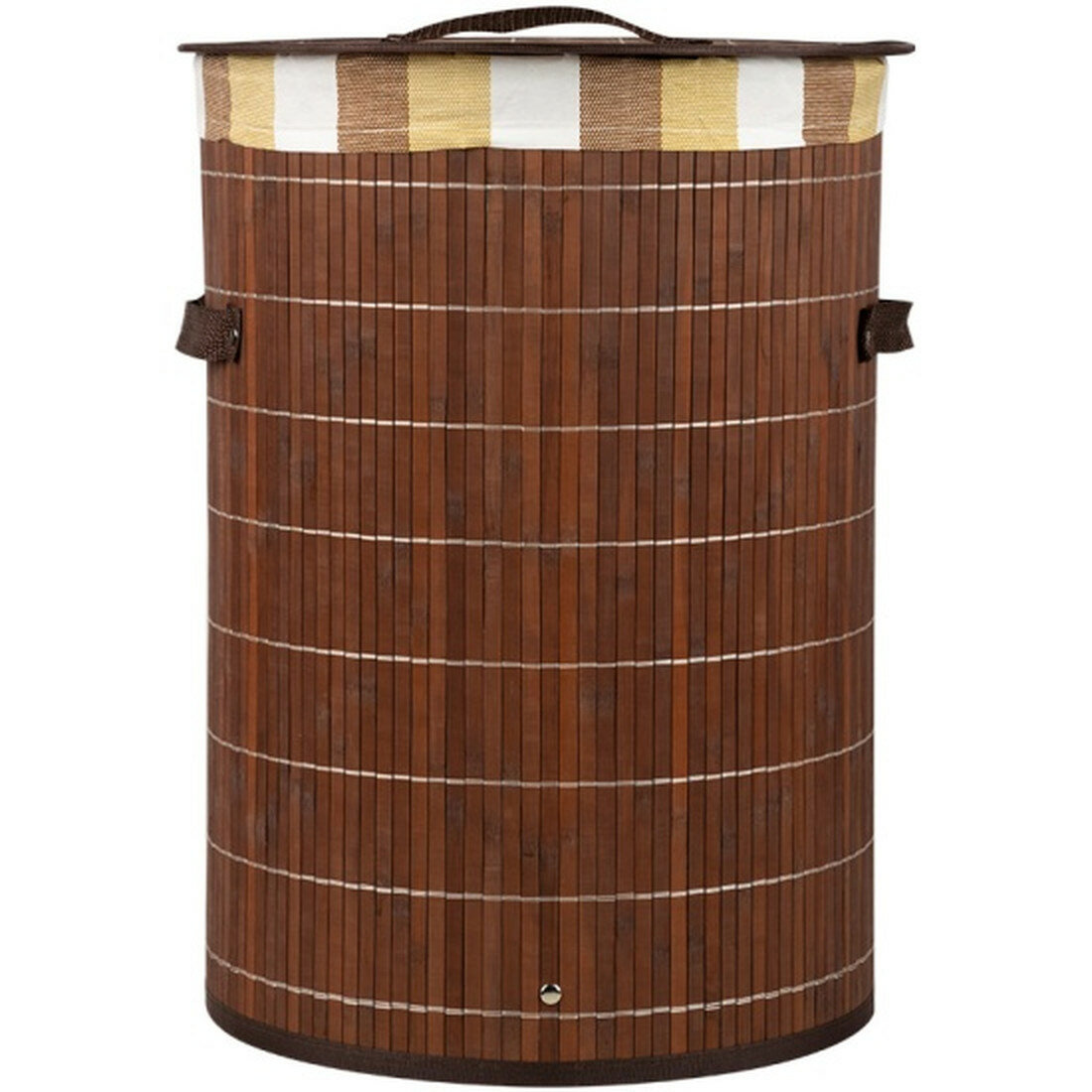 Корзина для белья Рыжий Кот BLB-01-D бамбук 468 л